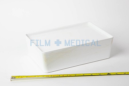Laboratory Storage Box Plastic with Lid Medium 